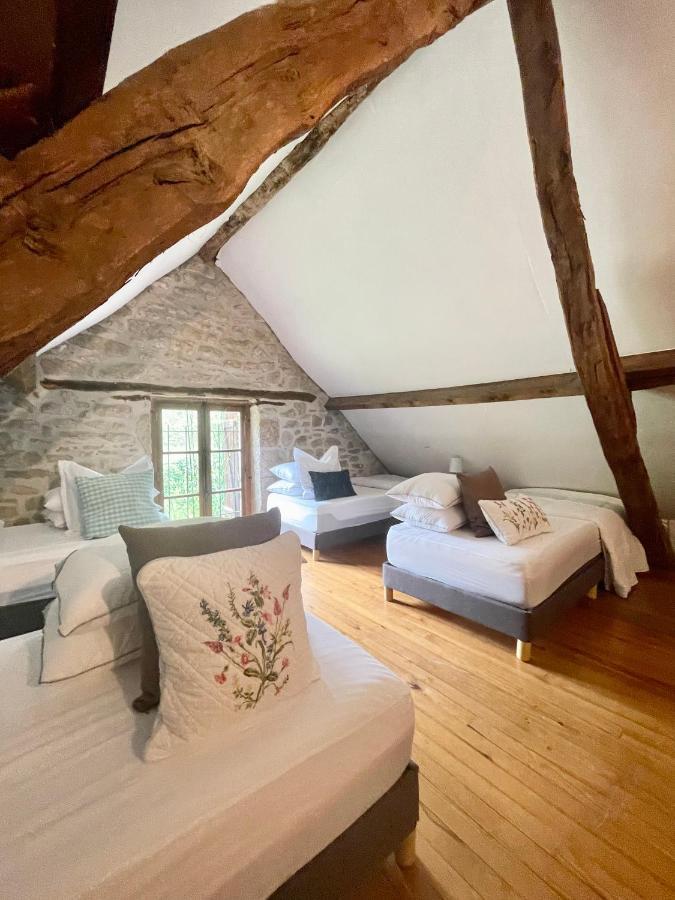 Domaine Du Bonheur En Pierre Avec Piscine, Proche Sarlat Villa Carlux Dış mekan fotoğraf